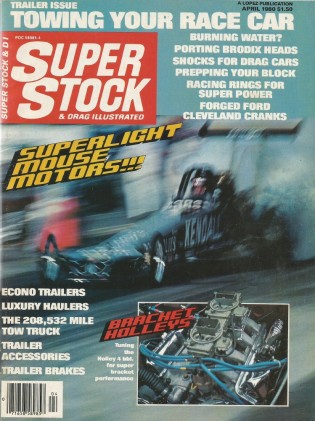 SUPER STOCK 1980 APR - DAVE RIBEIRO, ENGINE POWER TIPS, ALOISIO